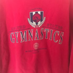 Vintage Shirts - Vintage Reebok United States Gymnastics crewneck Vintage Shirts - Vintage Reebok United States Gymnastics crewneck